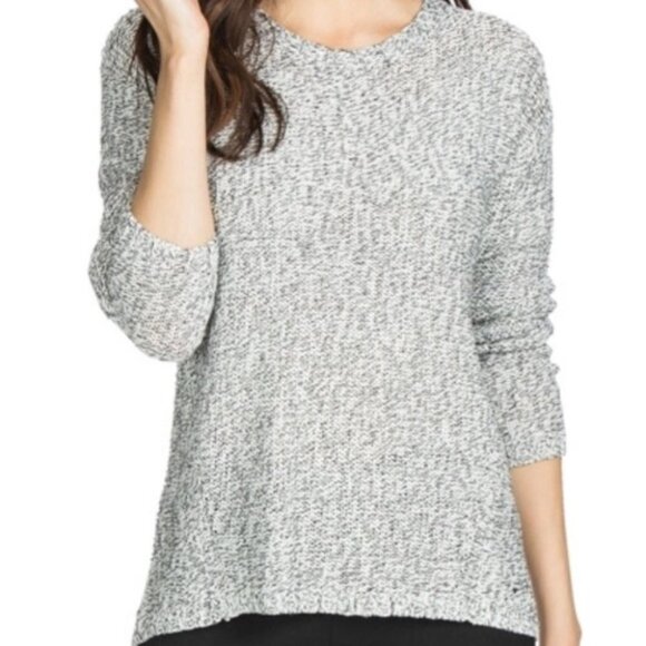 Philosophy Women's Republic Sweater Knit Pullover Dreamy Ivory Black Size M - Picture 6 of 13